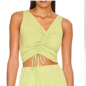 NWT Revolve Callahan Leni Tank Top Basil (Green) Size XS